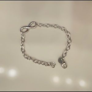 Tiffany & Co. Sterling Silver Infinity Chain Bracelet